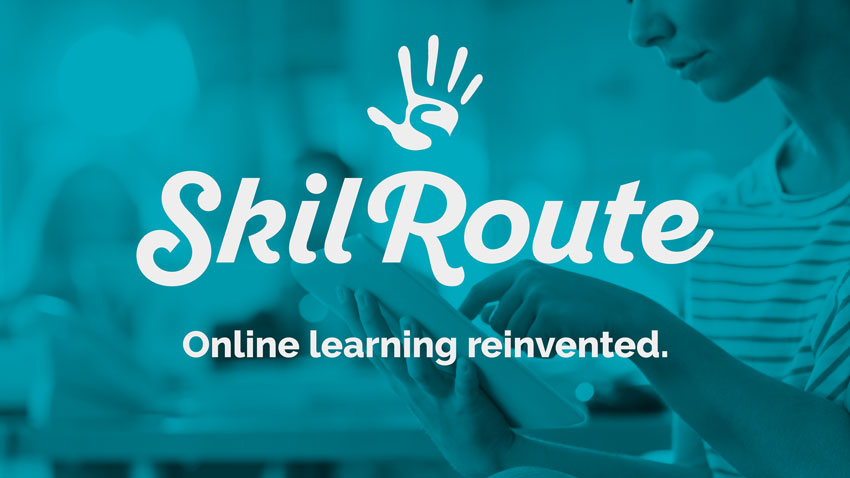 SkilRoute Logo Screen